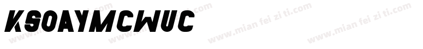 KSOAYMCWUC0 35 30字体转换